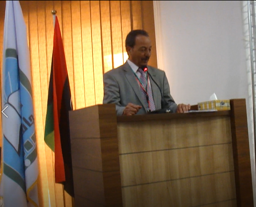 كلمة نائب رئيس الجمعية الجغرافية الليبية